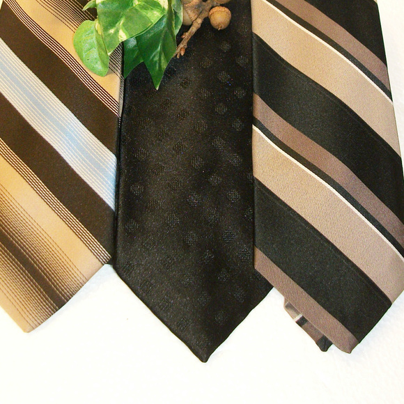 ❄️HP❄️3 Men's Neckties Beau Brummell-Wembley-Gian Mario - Picture 2 of 5